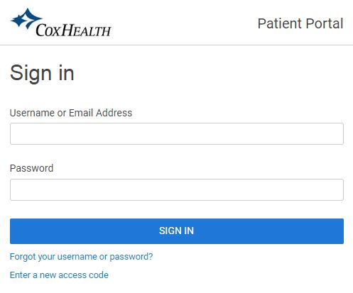 Cox Patient Portal