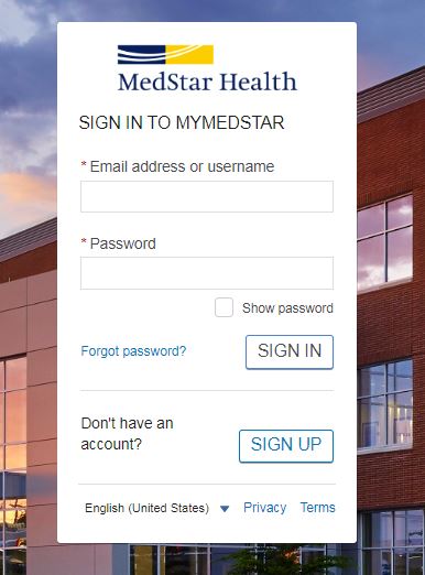 MedStar Patient Portal