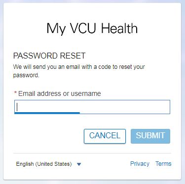 VCU Patient Portal