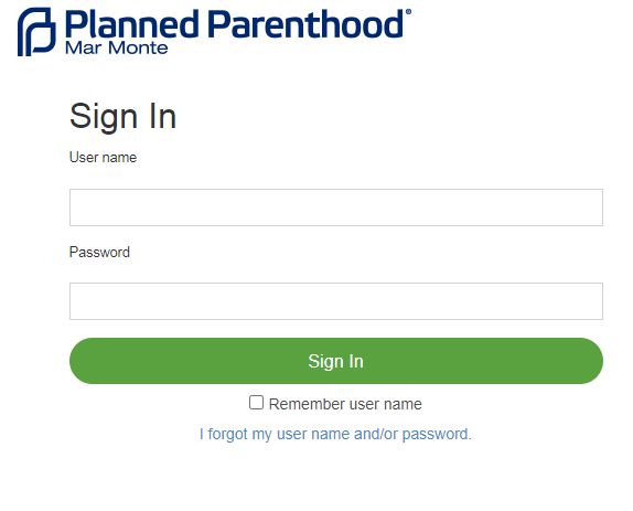 Planned Parenthood Patient Portal