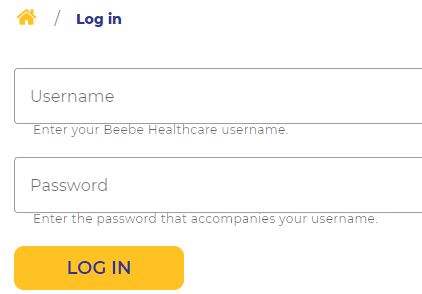 Beebe Patient Portal Login