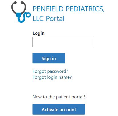 Penfield Pediatrics Patient Portal Login