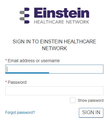 Einstein Patient Portal