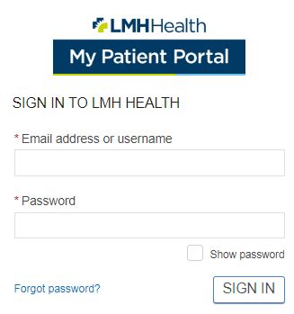 LMH Patient Portal